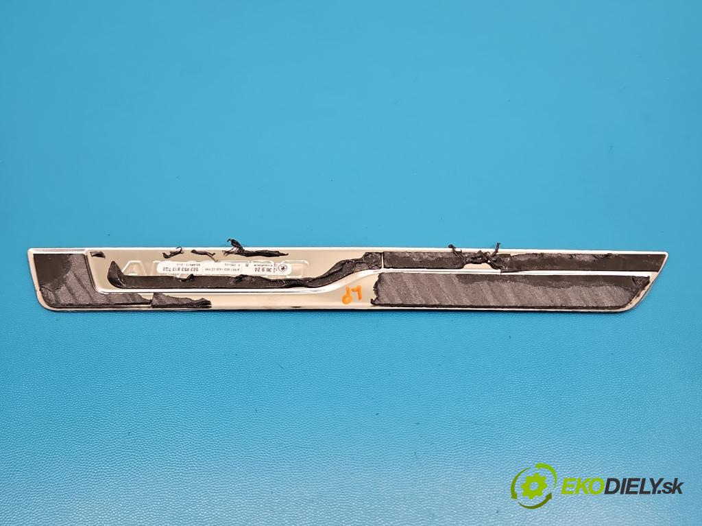 Skoda Octavia IV 2019- 1.5 TSI 150 HP automatic 110 kW 1498 cm3 5- lišta práh: ľavé 5E3853813TQ3 (Lišta prahová)