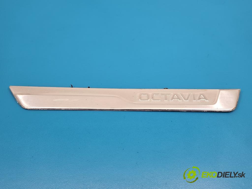 Skoda Octavia IV 2019- 1.5 TSI 150 HP automatic 110 kW 1498 cm3 5- lišta práh: ľavé 5E3853813TQ3 (Lišta prahová)