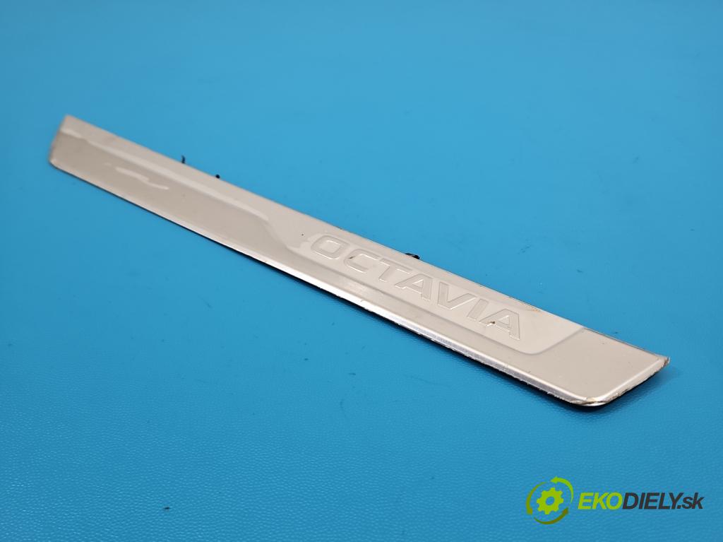 Skoda Octavia IV 2019- 1.5 TSI 150 HP automatic 110 kW 1498 cm3 5- lišta práh: ľavé 5E3853813TQ3 (Lišta prahová)