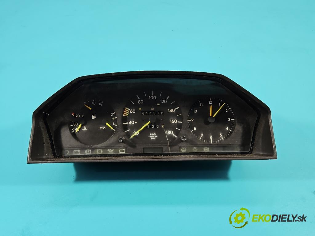 Mercedes 124 2.0d 75 HP manual 55 kW 1997 cm3 4- prístrojovka/ budíky 1245401348 (Prístrojová doska)
