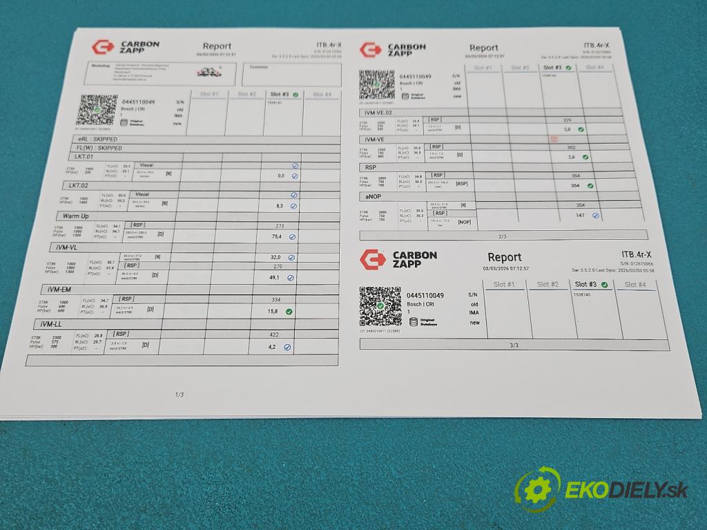 Opel Omega B 1994-2003 2.5 DTI 150 HP automatic 110 kW 2497 cm3 4- vstrek 0445110049 (Vstrekovač paliva)