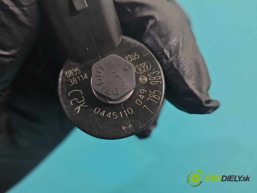 Opel Omega B 1994-2003 2.5 DTI 150 HP automatic 110 kW 2497 cm3 4- vstrek 0445110049 (Vstrekovač paliva)