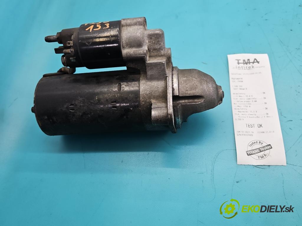 Opel Omega B 1994-2003 2.5 DTI 150 HP automatic 110 kW 2497 cm3 4- štartér 0001109201 (Štartér)