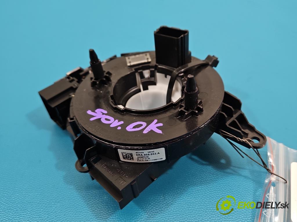 Skoda Scala 2019- 1.0 tsi 114 HP manual 84 kW 999 cm3 5- Páska: airbag 6RA959653A (Airbag)