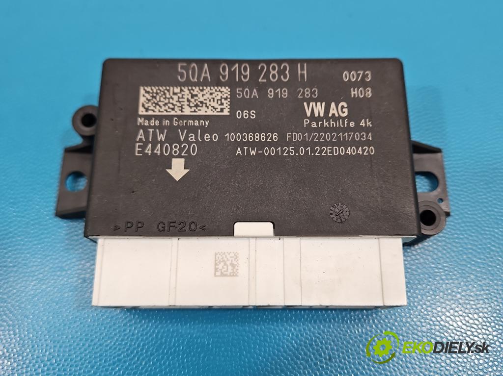 Skoda Scala 2019- 1.0 tsi 114 HP manual 84 kW 999 cm3 5- riadiaca jednotka parkovaní: 5QA919283H