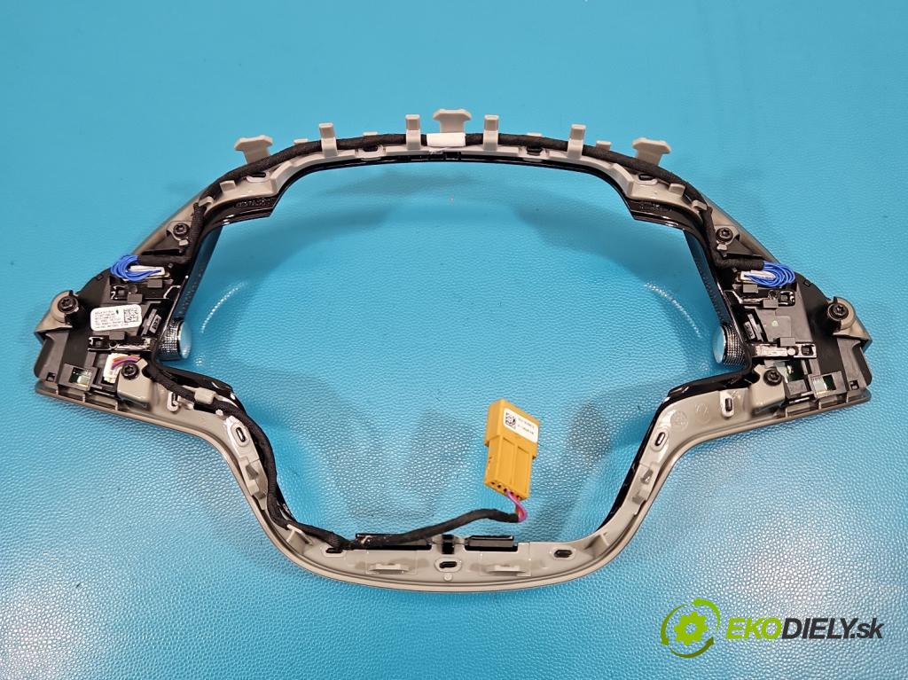 Skoda Scala 2019- 1.0 tsi 114 HP manual 84 kW 999 cm3 5- prepínač multifunkční: řízení: 5E3919719H (Prepínacie páčky pod volantom)