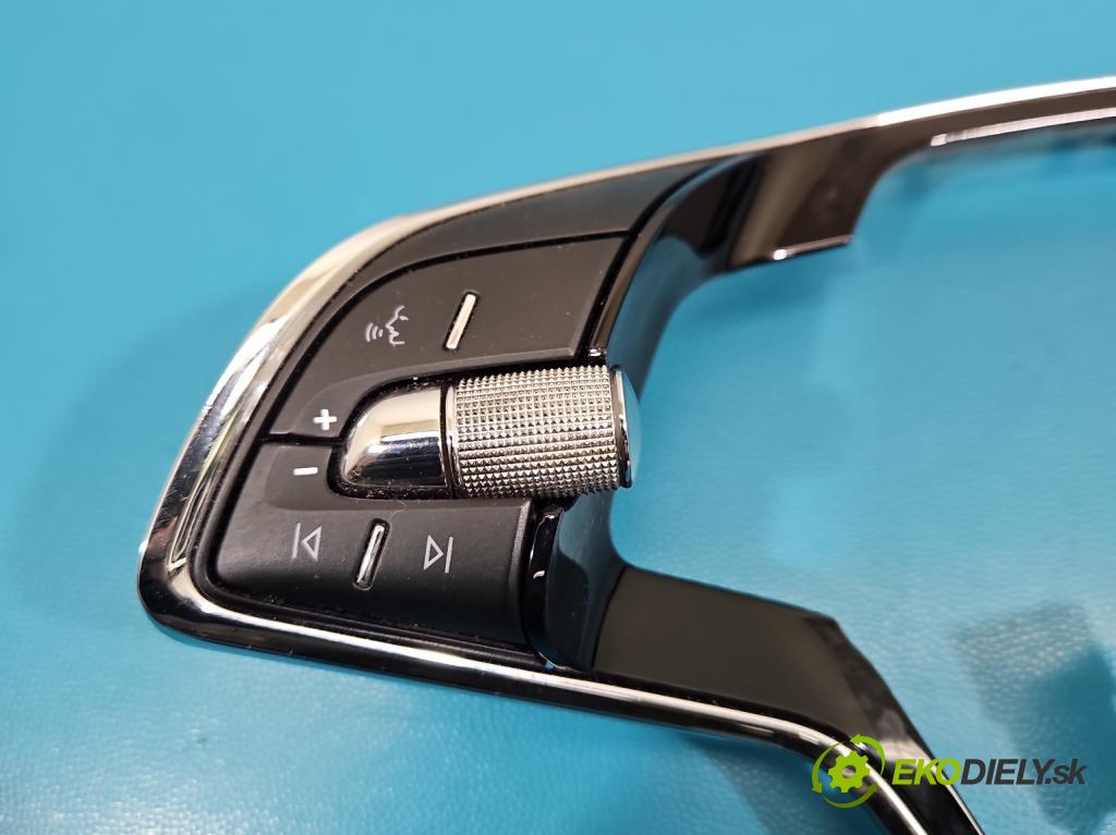 Skoda Scala 2019- 1.0 tsi 114 HP manual 84 kW 999 cm3 5- prepínač multifunkční: řízení: 5E3919719H (Prepínacie páčky pod volantom)