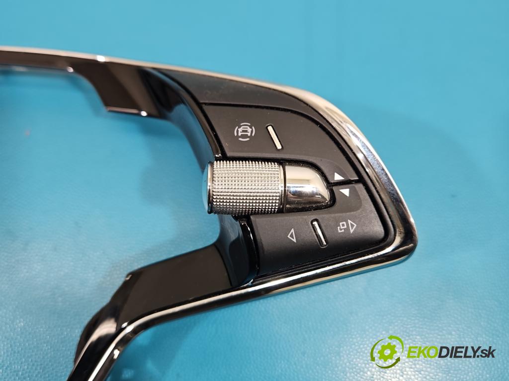 Skoda Scala 2019- 1.0 tsi 114 HP manual 84 kW 999 cm3 5- prepínač multifunkční: řízení: 5E3919719H (Prepínacie páčky pod volantom)