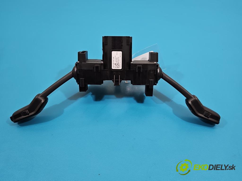 Skoda Scala 2019- 1.0 tsi 114 HP manual 84 kW 999 cm3 5- prepínač komplex: 2Q1953507AC (Prepínacie páčky pod volantom)