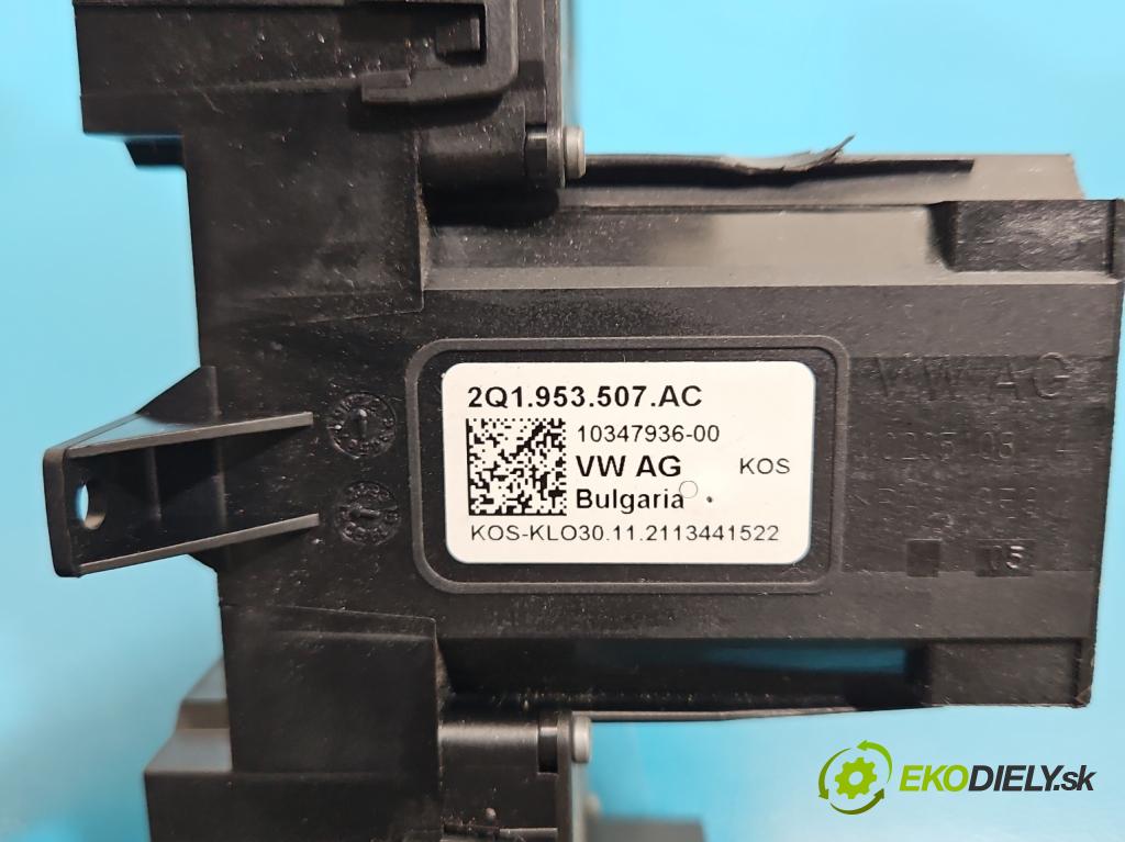 Skoda Scala 2019- 1.0 tsi 114 HP manual 84 kW 999 cm3 5- prepínač komplex: 2Q1953507AC (Prepínacie páčky pod volantom)