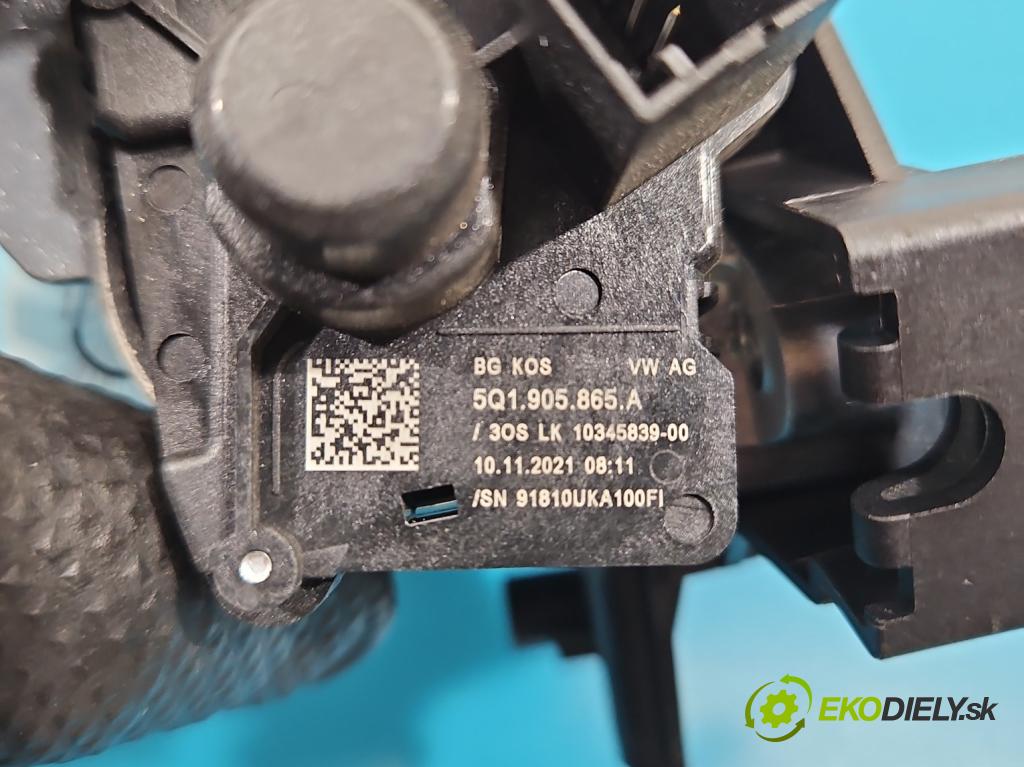 Skoda Scala 2019- 1.0 tsi 114 HP manual 84 kW 999 cm3 5- Spínačka 5Q1905865A (Spínacia skrinka)