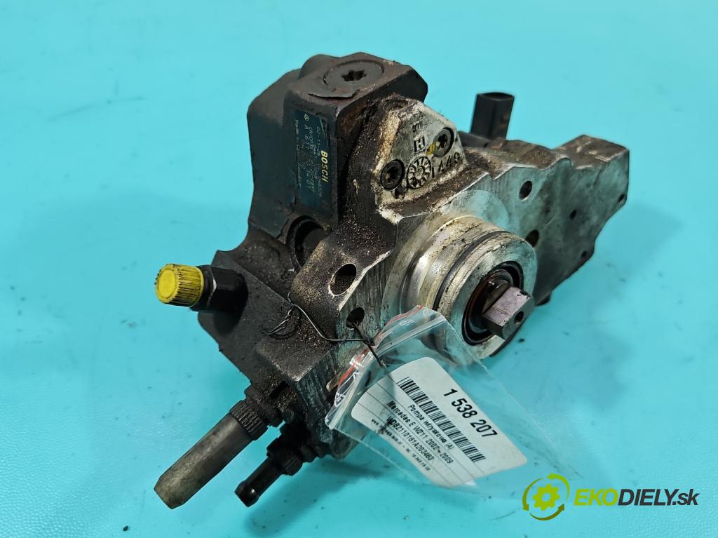 Mercedes E W211 2002-2009 2.7 cdi 177 hp automatic 130 kW 2685 cm3 4- čerpadlo vstřikovací 0445010048 (Vstřikovací čerpadlo)