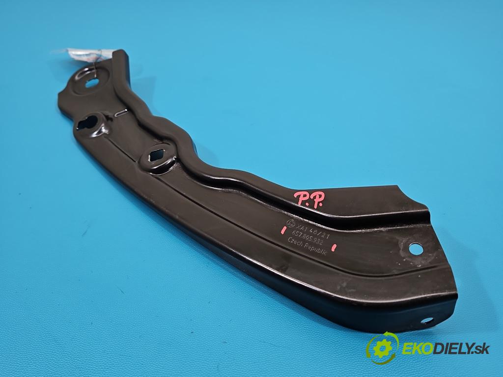 Skoda Scala 2019- 1.0 tsi 114 hp manual 84 kW 999 cm3 5- stěna přední 657805932 (Přední výztuha)