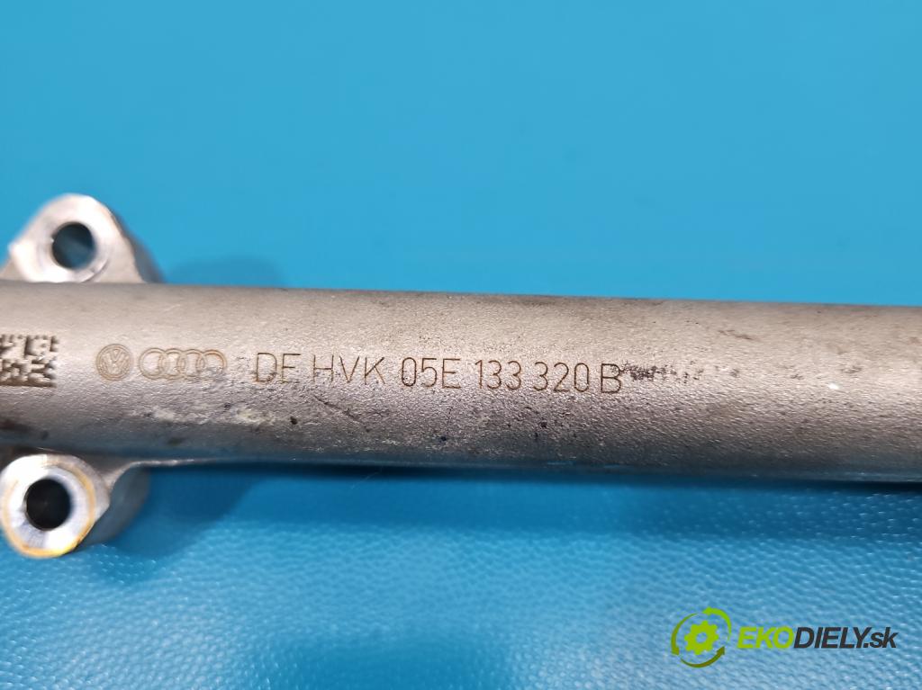 Skoda Octavia IV 2019- 1.5 TSI 150 HP automatic 110 kW 1498 cm3 5- lišta vstrekovacia 05E133320B (Vstrekovacia lišta)