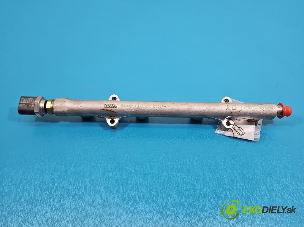 Skoda Octavia IV 2019- 1.5 TSI 150 HP automatic 110 kW 1498 cm3 5- lišta vstrekovacia 05E133320B (Vstrekovacia lišta)