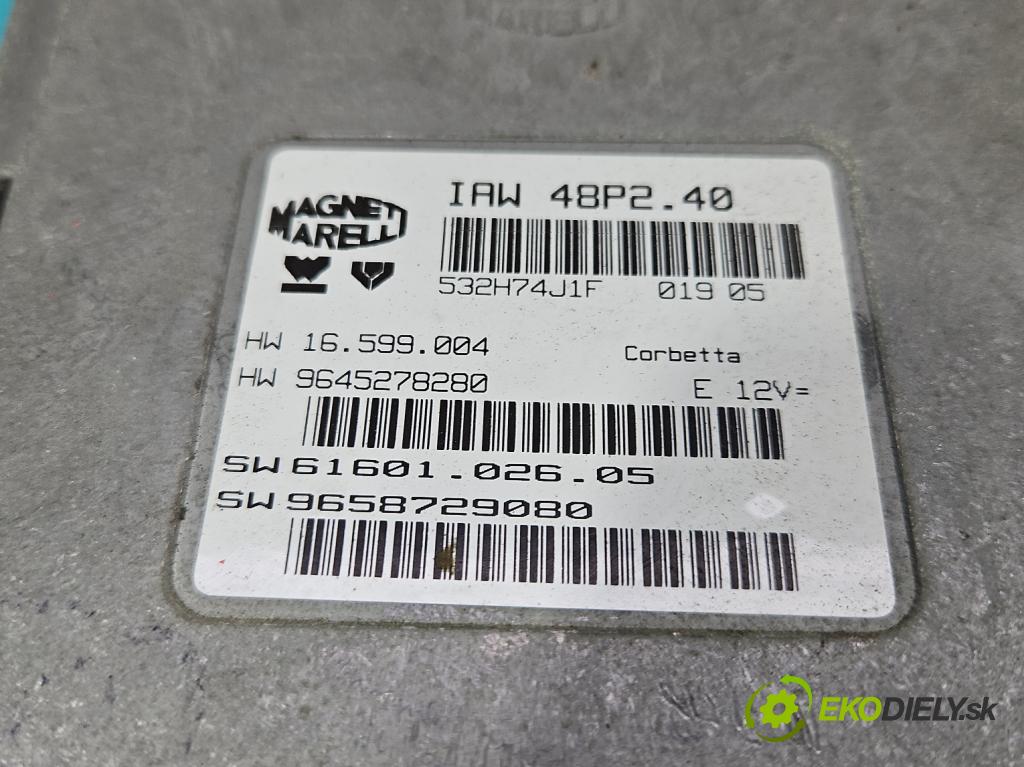 Fiat Ducato II 1994-2006 2.0 8V 110 HP manual 81 kW 1998 cm3 5- riadiaca jednotka motora IAW 48P2.40