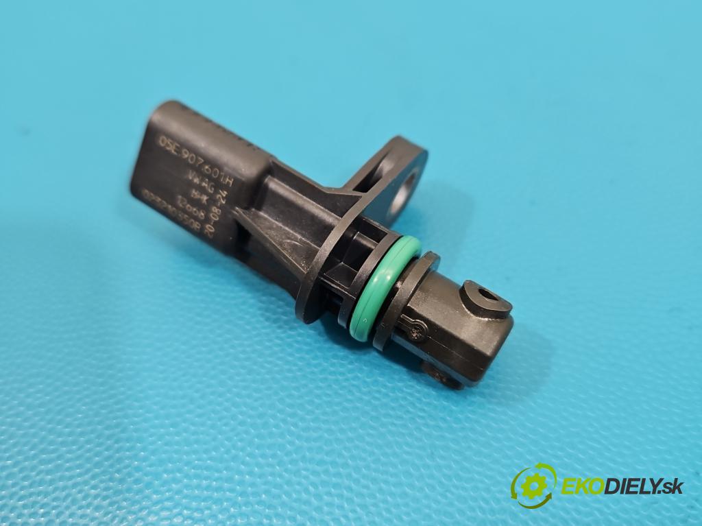 Skoda Octavia IV 2019- 1.5 TSI 150 HP automatic 110 kW 1498 cm3 5- snímač pozícia: válka načasovanie 05E907601H (Snímač polohy kľukového hriadeľa)
