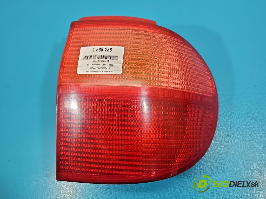 Seat Alhambra I 1996-2010 1.9 tdi 90 HP manual 66 kW 1896 cm3 5- svetlo / reflektor zadné pravé  (Kľučka dverí ostatné)