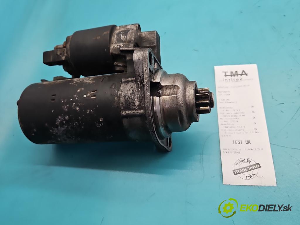 Seat Alhambra I 1996-2010 1.9 tdi 90 HP manual 66 kW 1896 cm3 5- štartér 0001125012 (Štartér)