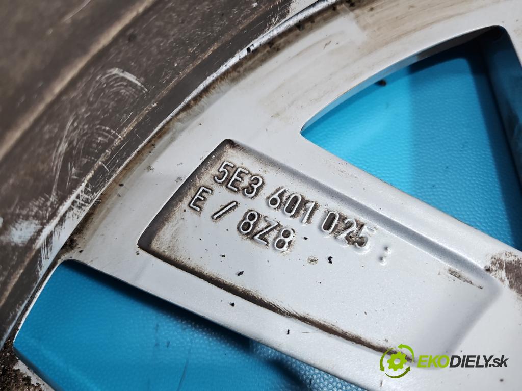 Skoda Octavia IV 2019- 1.5 TSI 150 HP automatic 110 kW 1498 cm3 5- Disk hliník 17" 5E3601025