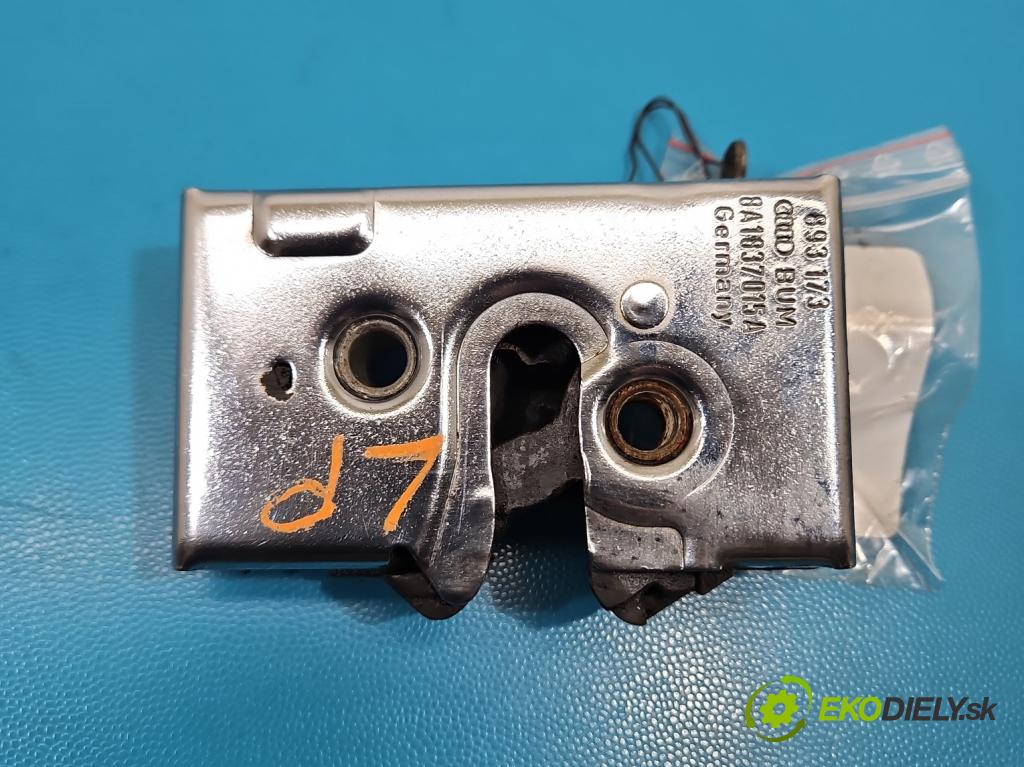 Audi 80 B4 1991-1994 2.0 8V 116 HP manual 85 kW 1984 cm3 4- zámok predné ľavý 8A1837015A