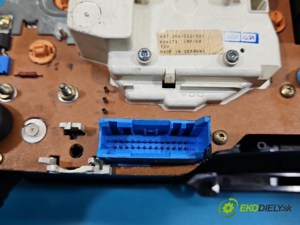 Audi 80 B4 1991-1994 2.0 8V 116 HP manual 85 kW 1984 cm3 4- prístrojovka/ budíky 8A0919033H (Prístrojová doska)