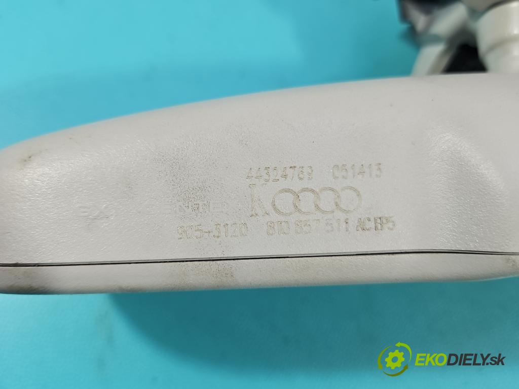 Audi Q5 2008-2016 2.0 TFSI 224hp automatic 165 kW 1984 cm3 5- zrkadlo uvnitř: 8T0857511AC (Spätné zrkadlo vnútorné)
