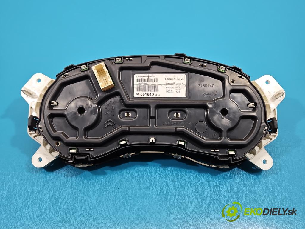 Citroen C-Elysee II 2012- 1.6 hdi 92 HP manual 68 kW 1560 cm3 4- prístrojovka/ budíky 9805164080 (Prístrojová doska)