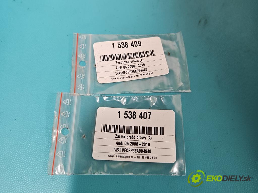 Audi Q5 2008-2016 2.0 TFSI 224hp automatic 165 kW 1984 cm3 5- náboj pravé  (Náboj kolesa)