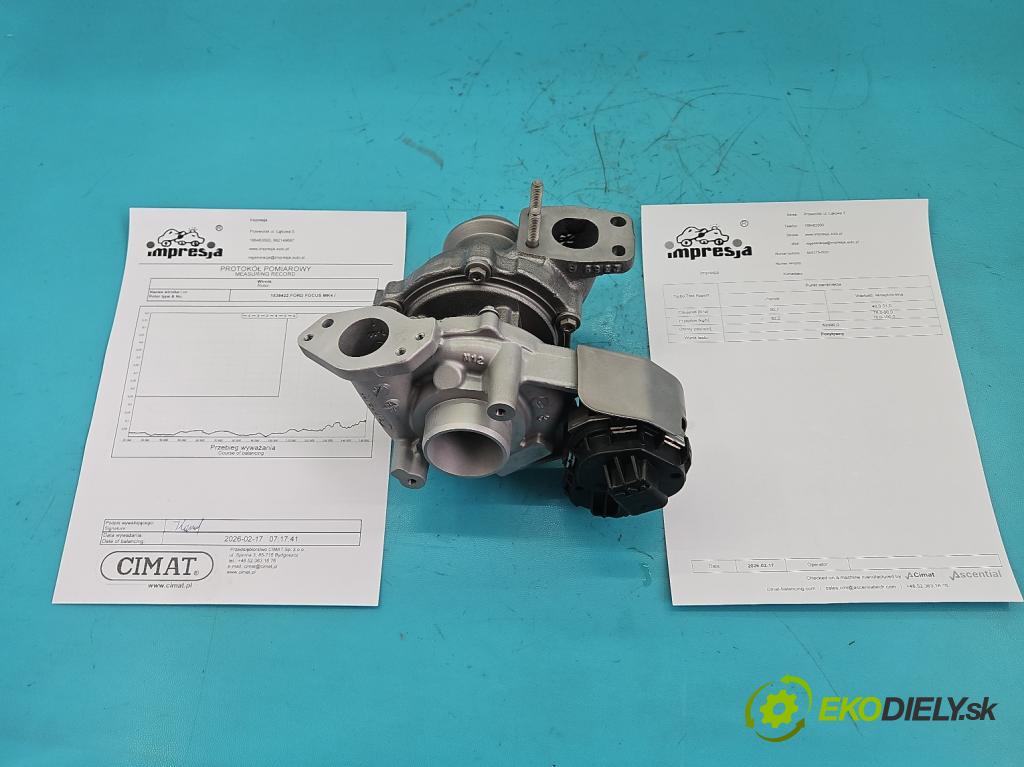 Ford Focus Mk4 2018- 1.5 TDCI 120 hp automatic 88 kW 1499 cm3 5- Turbodmychadlo repasováno 845275-1