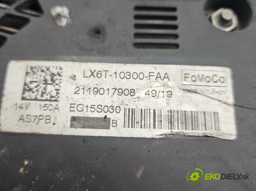 Ford Focus Mk4 2018- 1.5 TDCI 120 HP automatic 88 kW 1499 cm3 5- Alternator LX6T-10300-FAA (Alternátor)