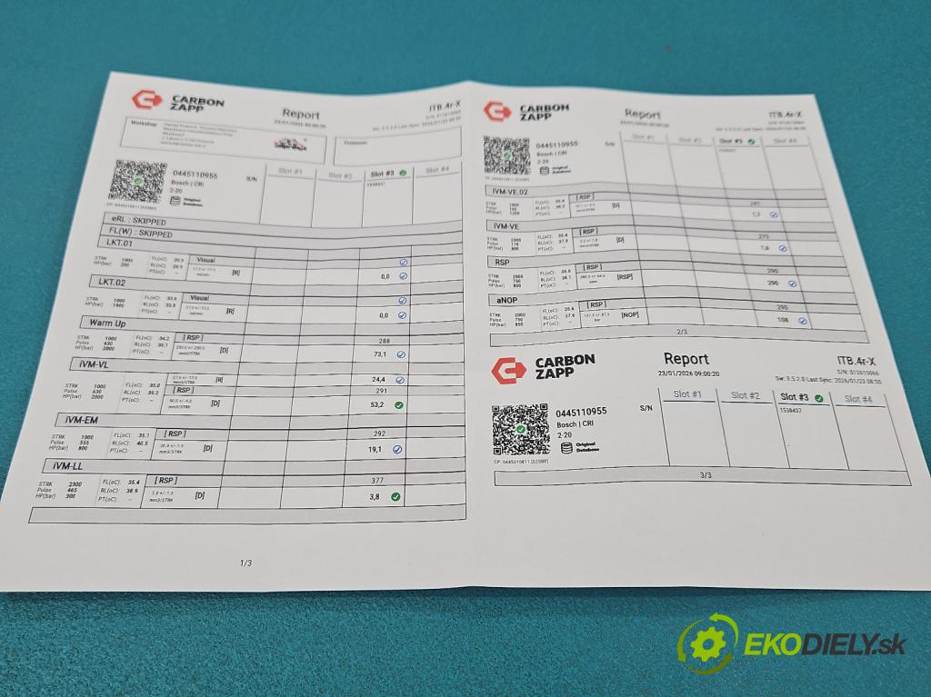 Ford Focus Mk4 2018- 1.5 TDCI 120 HP automatic 88 kW 1499 cm3 5- vstrek 0445110955 (Vstrekovač paliva)