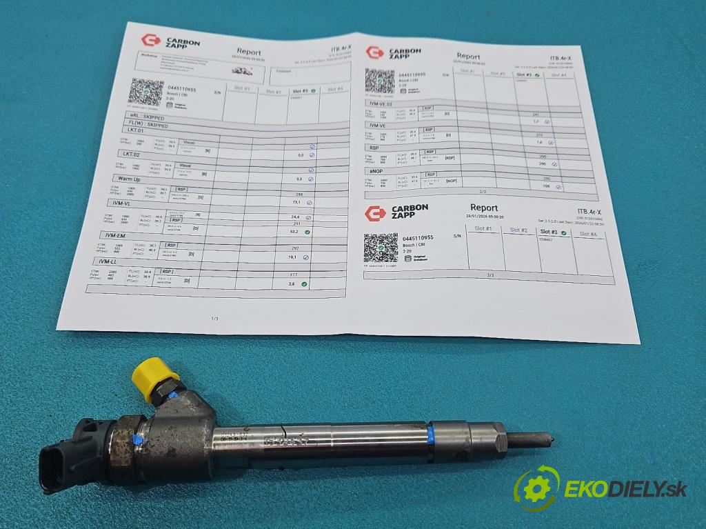 Ford Focus Mk4 2018- 1.5 TDCI 120 HP automatic 88 kW 1499 cm3 5- vstrek 0445110955 (Vstrekovač paliva)