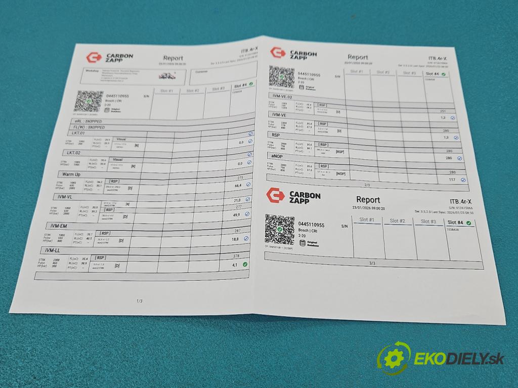 Ford Focus Mk4 2018- 1.5 TDCI 120 HP automatic 88 kW 1499 cm3 5- vstrek 0445110955 (Vstrekovač paliva)
