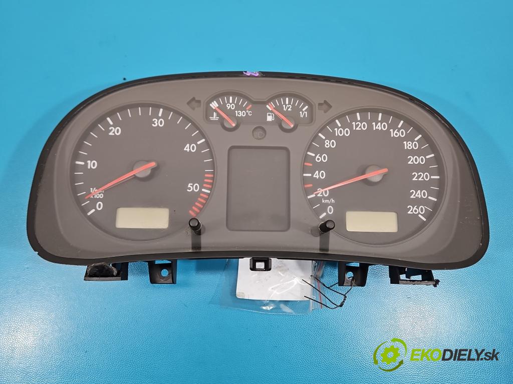 Vw Golf IV 1997-2003 1.9 tdi 101 HP manual 74 kW 1896 cm3 3- prístrojovka/ budíky 1J0920805G (Prístrojová doska)