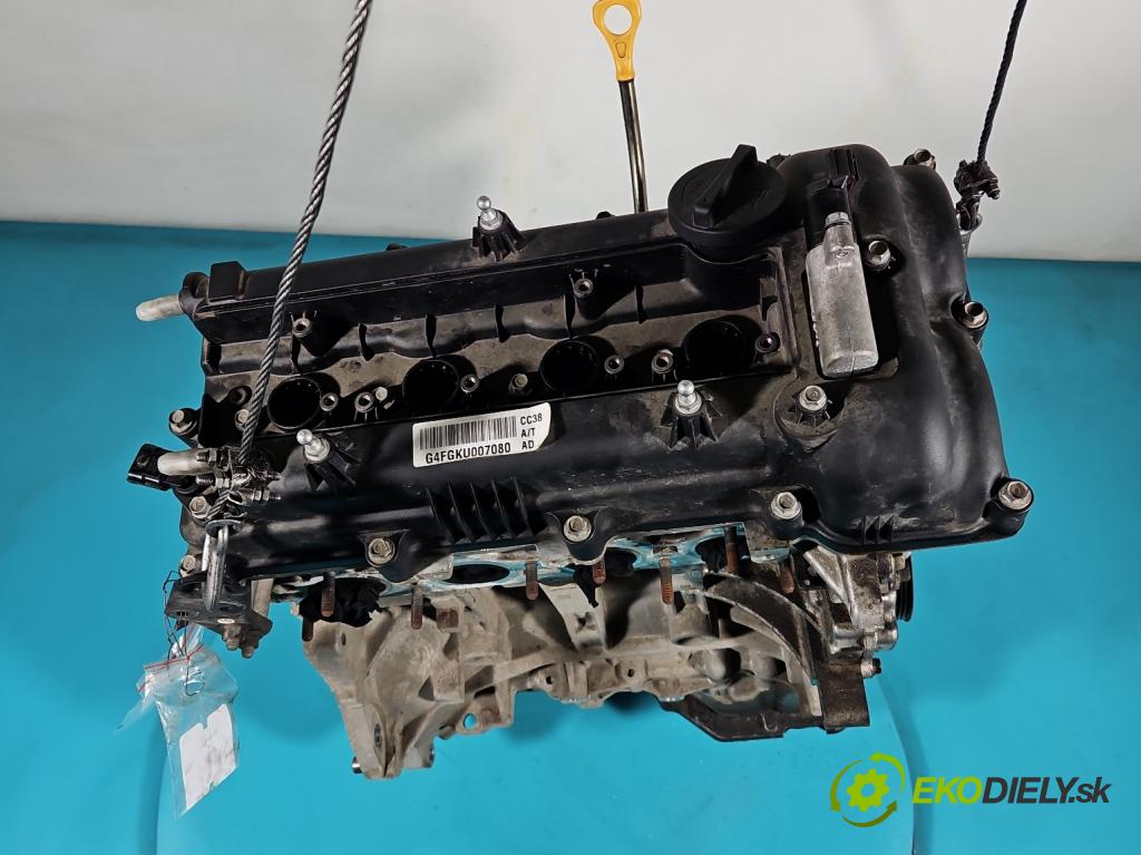 Hyundai Elantra VI 2015-2020 1.6 16V 128 hp automatic 94 kW 1591 cm3 4- motor benzín G4FG