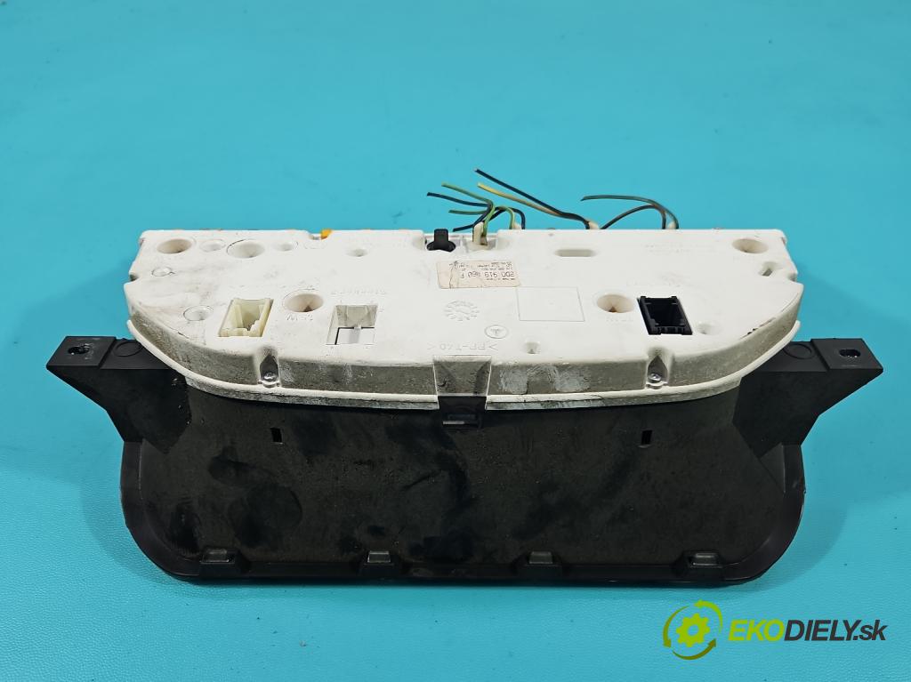 Vw LT II 1996-2006 2.5 tdi 109 HP manual 80 kW 2461 cm3 5- prístrojovka/ budíky 2D0919860F (Prístrojová doska)