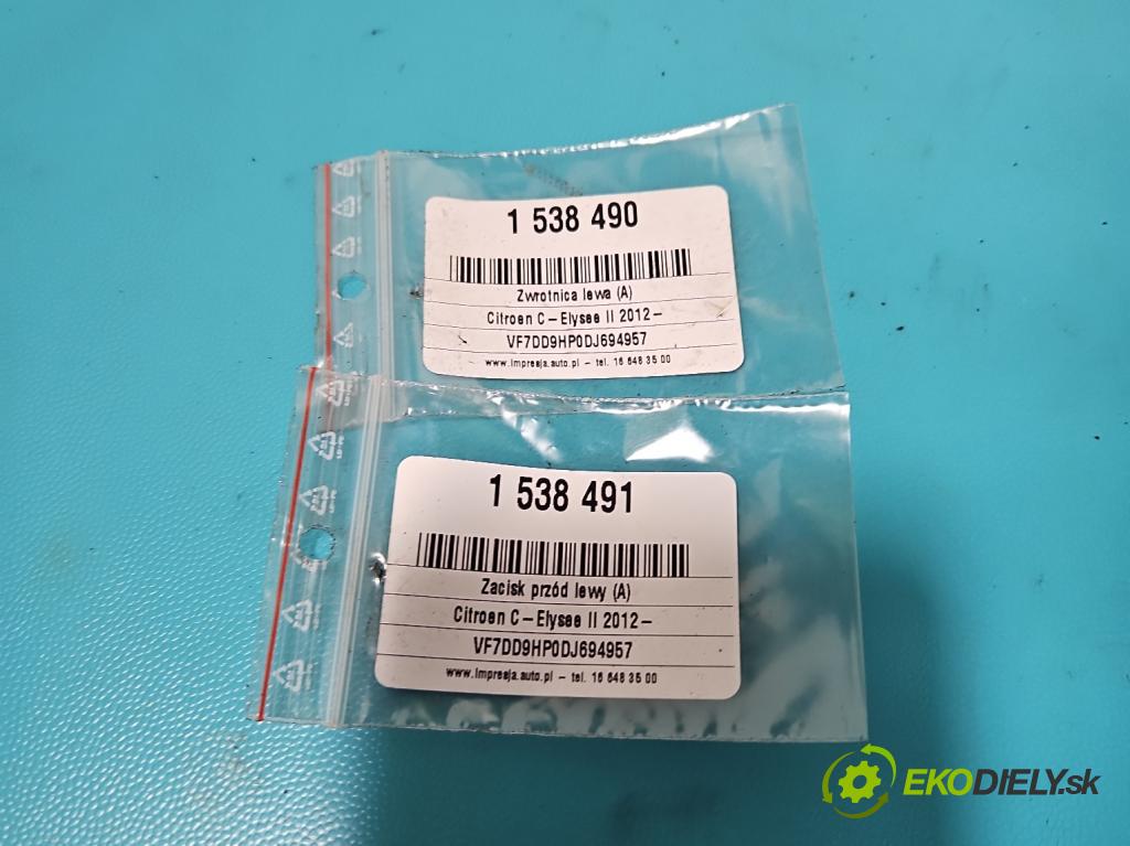 Citroen C-Elysee II 2012- 1.6 hdi 92 HP manual 68 kW 1560 cm3 4- náboj ľavé  (Náboj kolesa)