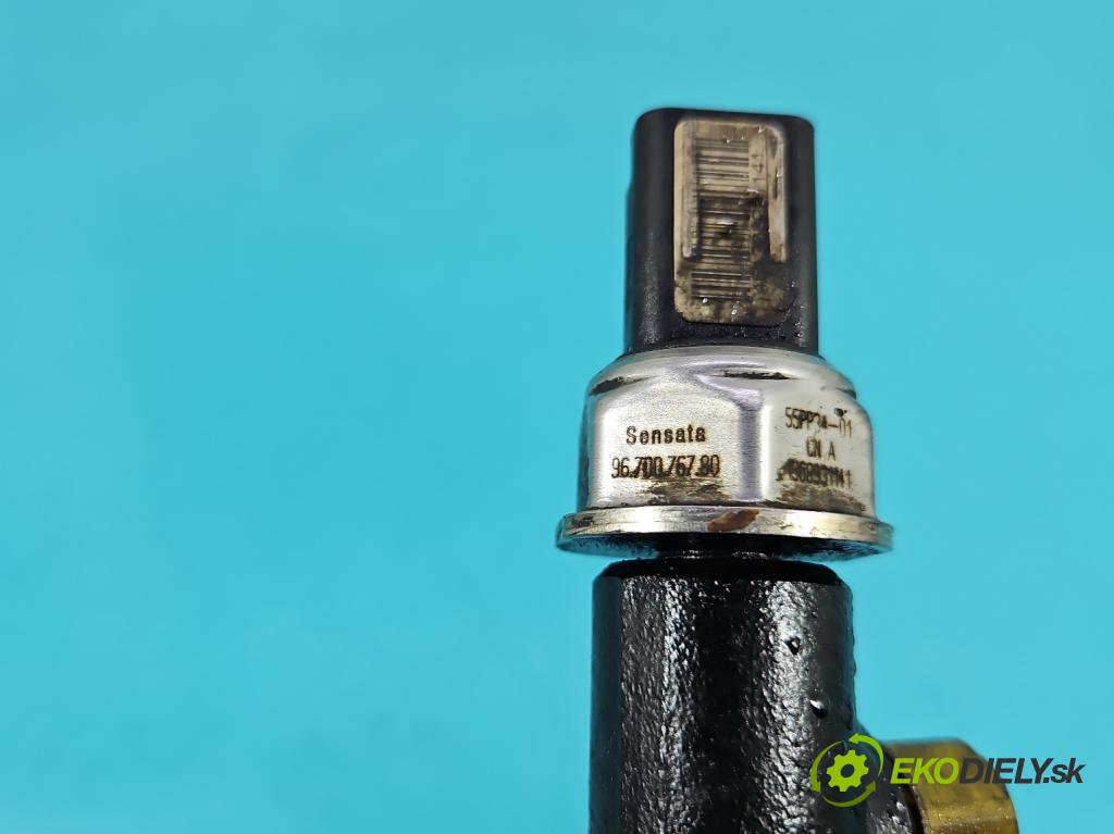 Citroen C-Elysee II 2012- 1.6 hdi 92 HP manual 68 kW 1560 cm3 4- lišta vstrekovacia 9685297580 (Vstrekovacia lišta)