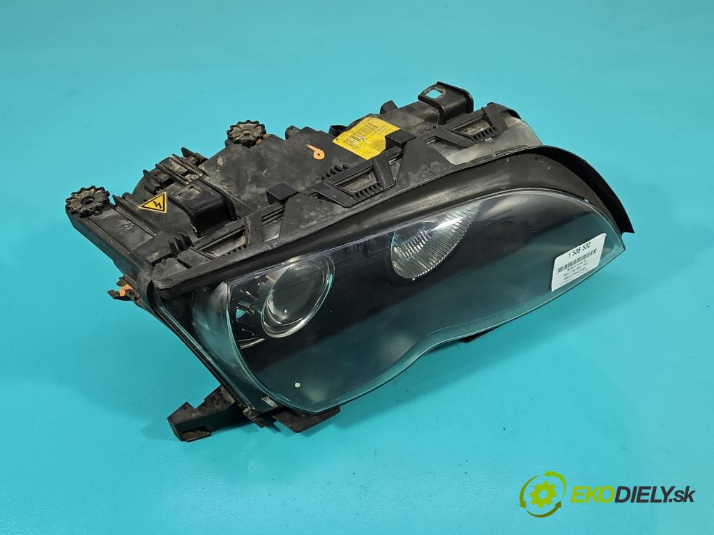 Bmw 3 E46 1998-2007 2.0d 150 HP automatic 110 kW 1995 cm3 4- Reflektor: pravý 0301157682 (Svetlo predné pravé)