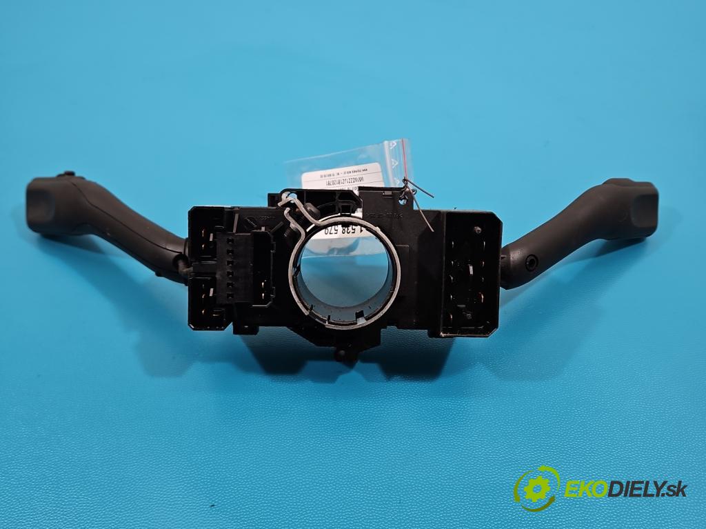 Vw Golf IV 1997-2003 1.9 tdi 101 HP manual 74 kW 1896 cm3 3- prepínač komplex: 8L0953513G (Prepínacie páčky pod volantom)