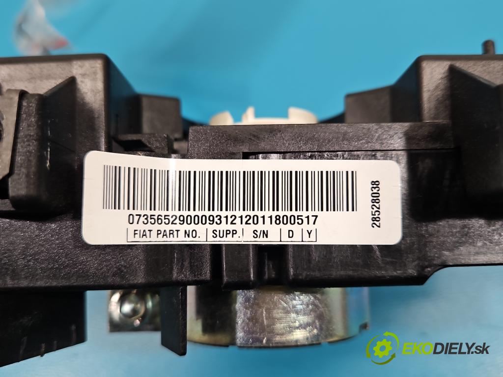 Fiat Tipo II 2015- 1.4 16v 95 HP manual 70 kW 1368 cm3 4- prepínač komplex: 0735652900 (Prepínacie páčky pod volantom)