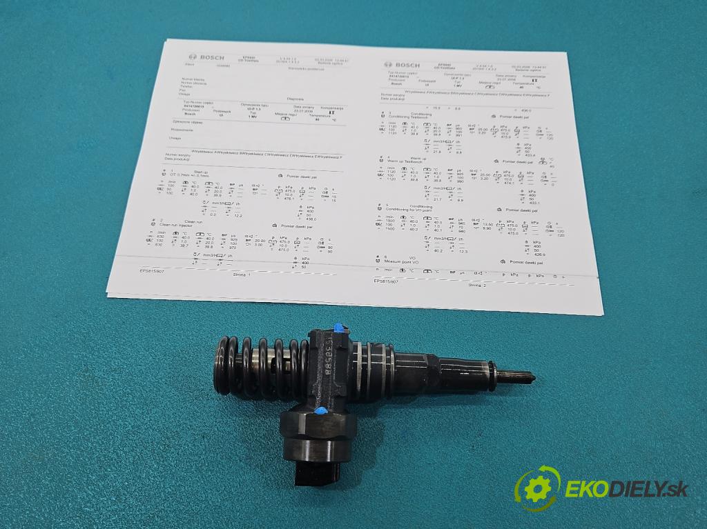 Vw Golf IV 1997-2003 1.9 tdi 101 hp manual 74 kW 1896 cm3 3- vstřikovací čerpadlo 0414720015 (Vstřikovač paliva)