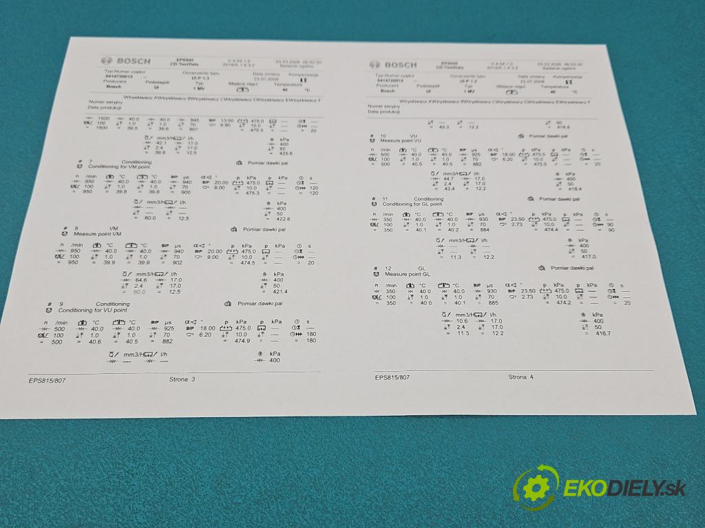 Vw Golf IV 1997-2003 1.9 tdi 101 hp manual 74 kW 1896 cm3 3- vstřikovací čerpadlo 0414720015 (Vstřikovač paliva)