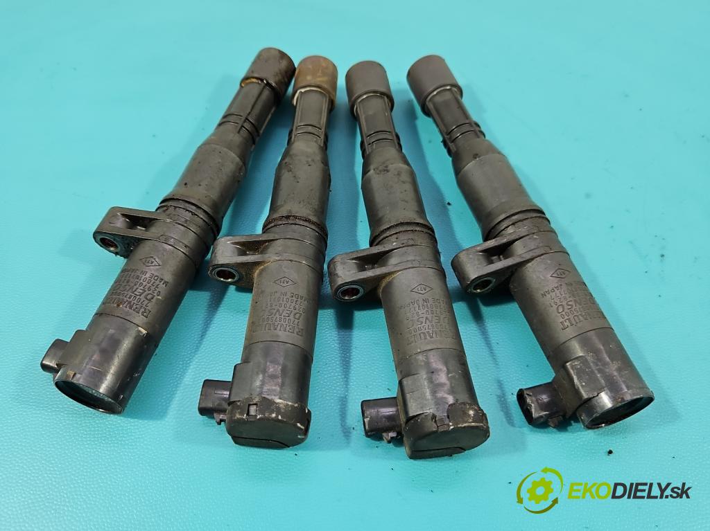 Renault Laguna II 2001-2007 1.8 16V 121KM manual 89 kW 1783 cm3 5- cievka zapaľovacia 7700875000 (Zapaľovacia cievka)