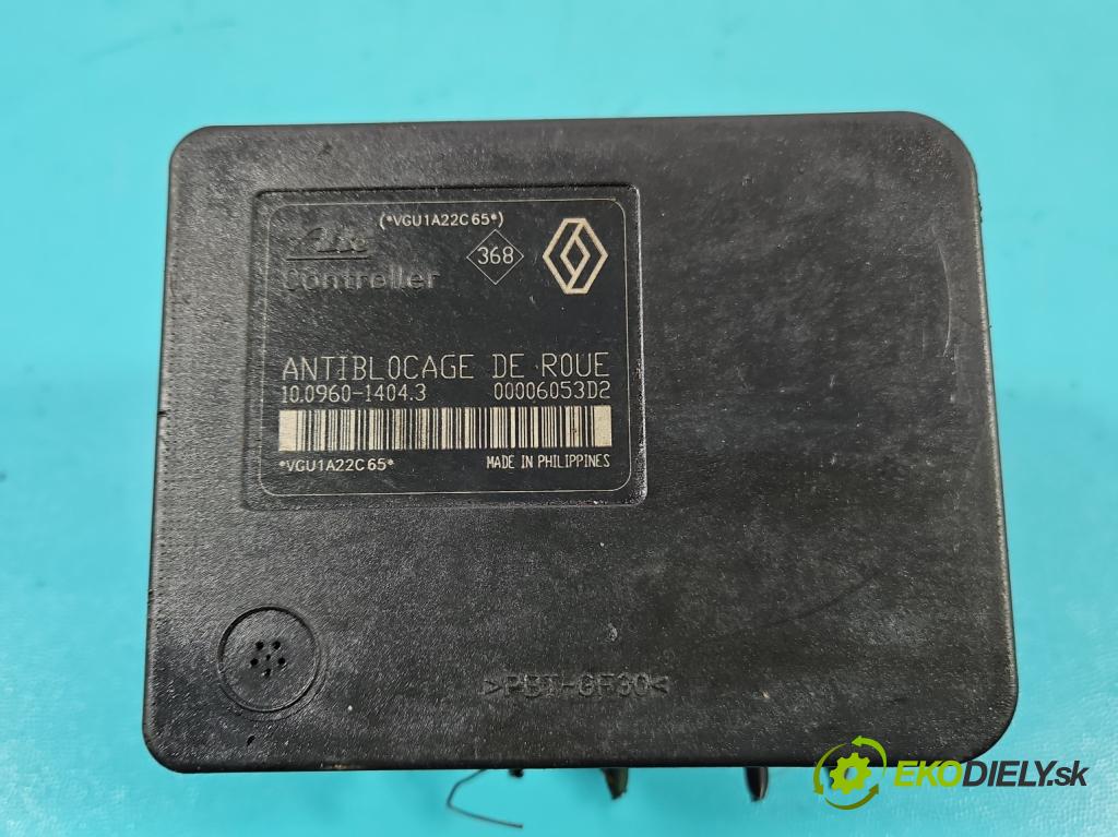 Renault Laguna II 2001-2007 1.8 16V 121KM manual 89 kW 1783 cm3 5- čerpadlo abs 100960-14043 (Pumpa ABS)