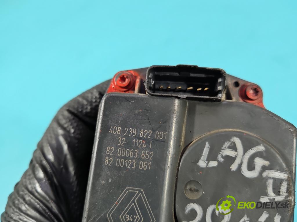 Renault Laguna II 2001-2007 1.8 16V 121KM manual 89 kW 1783 cm3 5- klapka 8200063652 (Škrtiaca klapka)