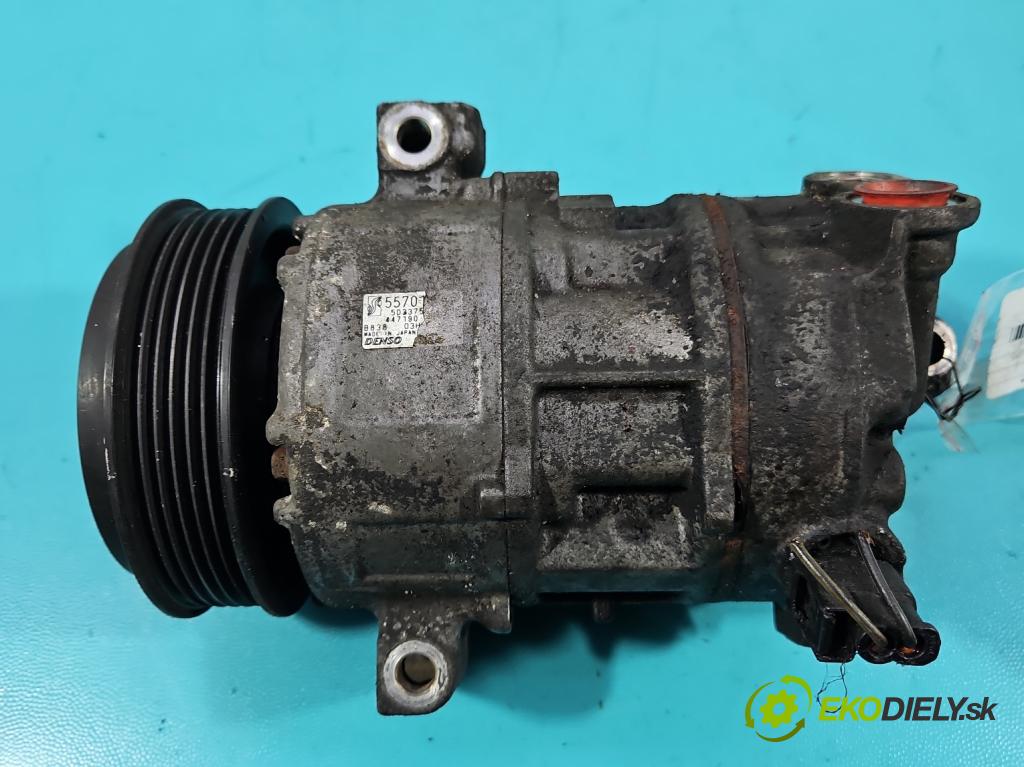 Suzuki SX4 I 2006-2014 1.9 ddis: 120 HP manual 88 kW 1910 cm3 5- Kompresor: klimatizácie  (Kompresor klimatizácie)