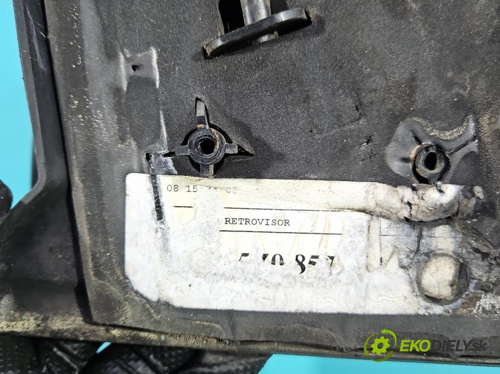 Vw Fox 1.2b 54 HP manual 40 kW 1198 cm3 3- zrkadlo ľavé (Kľučka dverí ostatné)