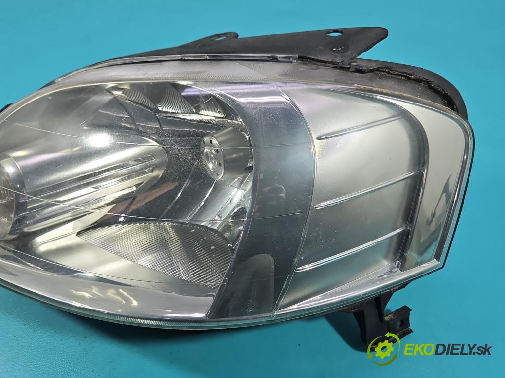 Vw Fox 1.2b 54 HP manual 40 kW 1198 cm3 3- Reflektor: ľavý  (Kľučka dverí ostatné)